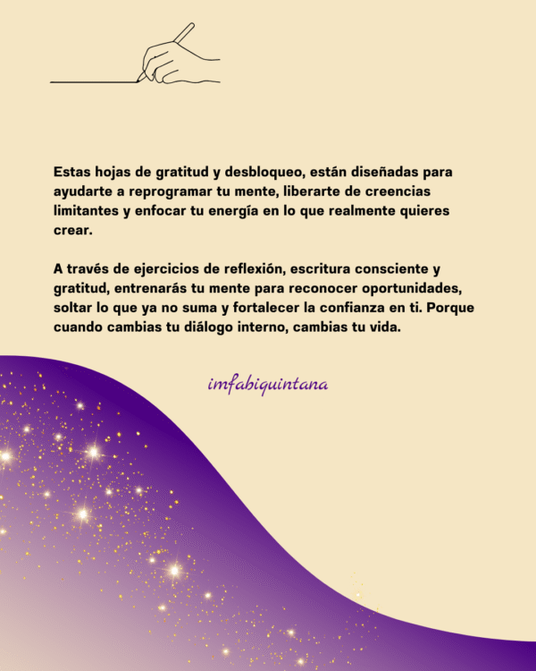 Hojas Diarias de Gratitud y Reflexión - Image 2