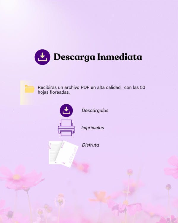 Colección de 50 Hojas Florales - Image 6