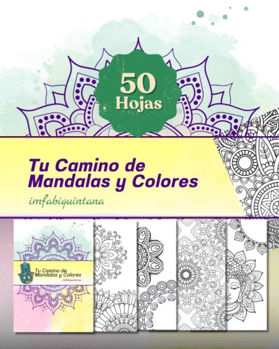50 Láminas de Mandalas para Colorear
